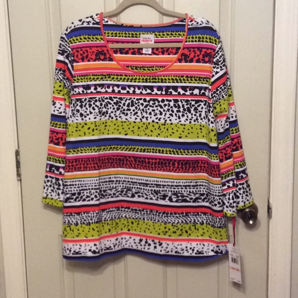 Colorful Ruby Rd , size 2x, New with tags.